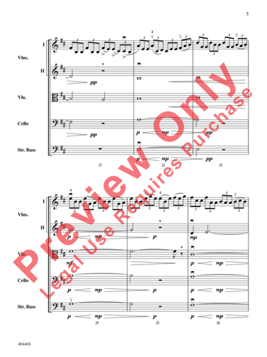 Apotheosis String Orchestra scores gallery preview page 6