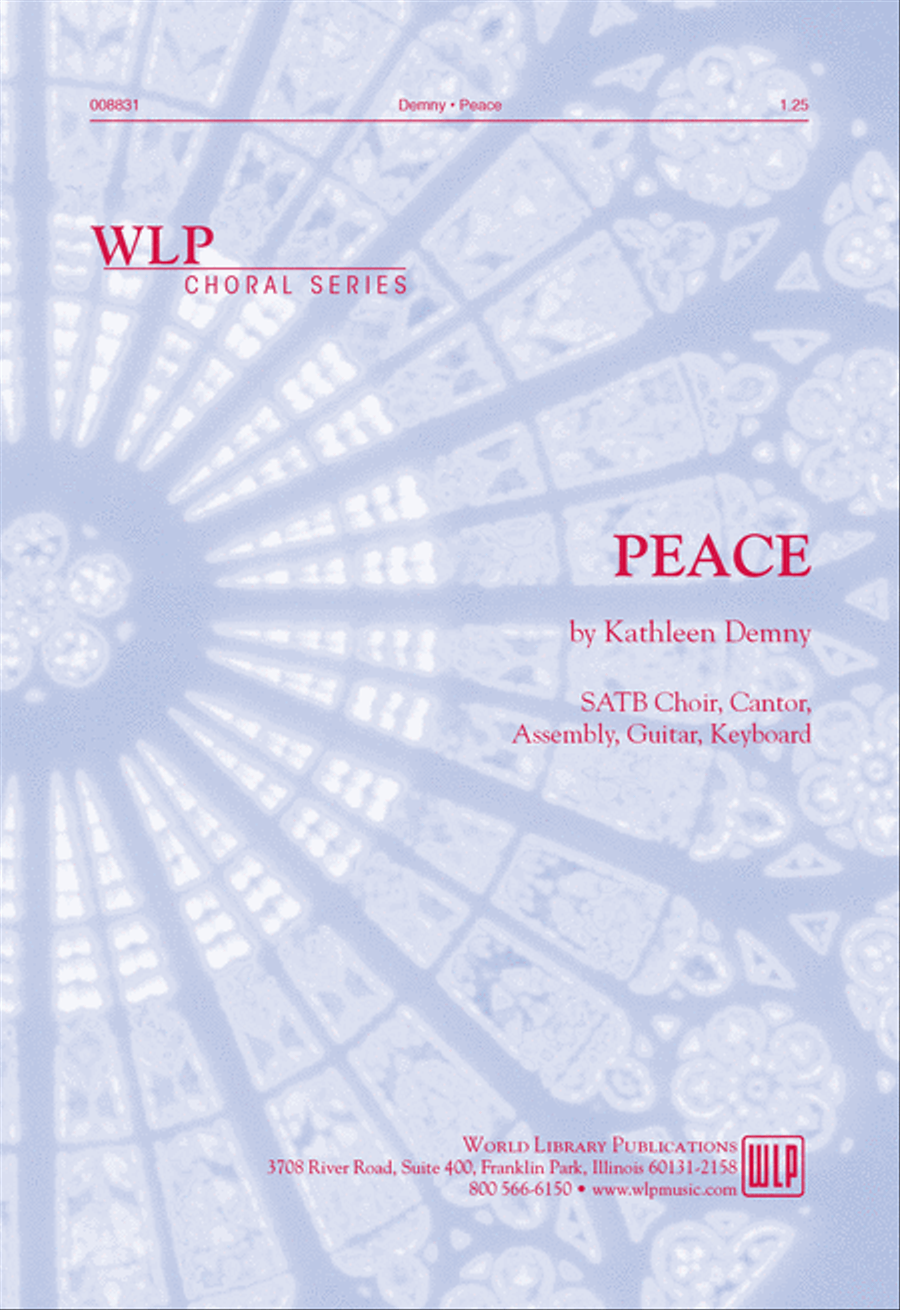 Peace 4-Part scores gallery preview page 1