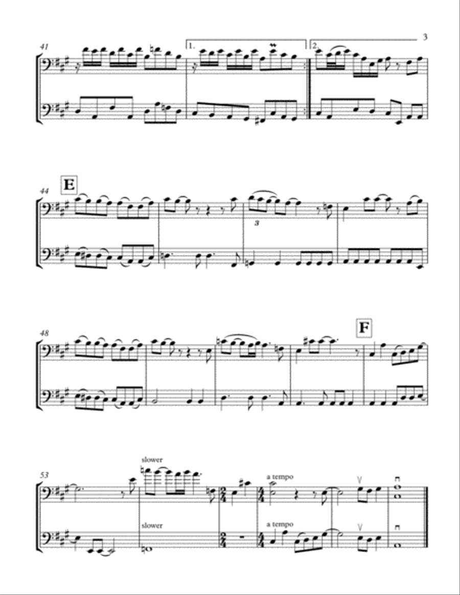 In My Life In My Life String Duet scores gallery preview page 4