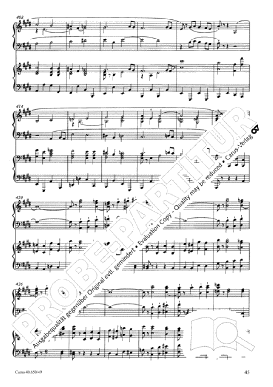 Petite Messe solennelle 4-Part scores gallery preview page 46
