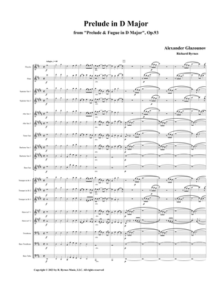 Prelude in D Major, Op. 93 (Metal Orchestra)