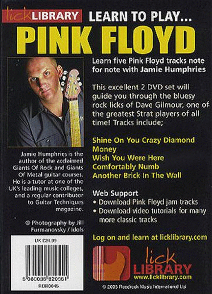 Learn To Play Pink Floyd