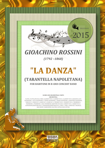 La Danza (Tarantella Napoletana) - for baritone in B and Concert Band