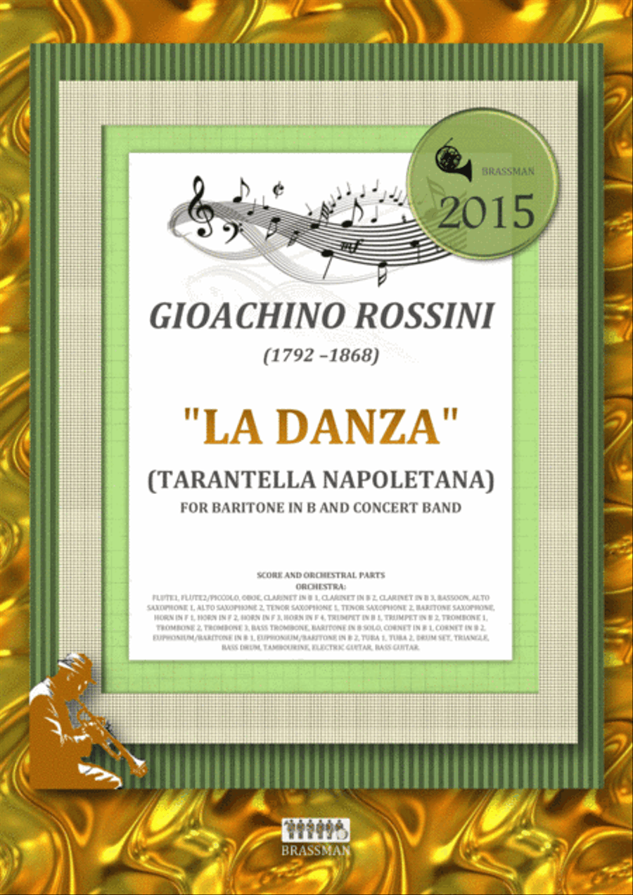 La Danza (Tarantella Napoletana) - for baritone in B and Concert Band La Danza (Tarantella Napoletana) - for baritone in B and Concert Band Concert Band scores gallery preview page 1