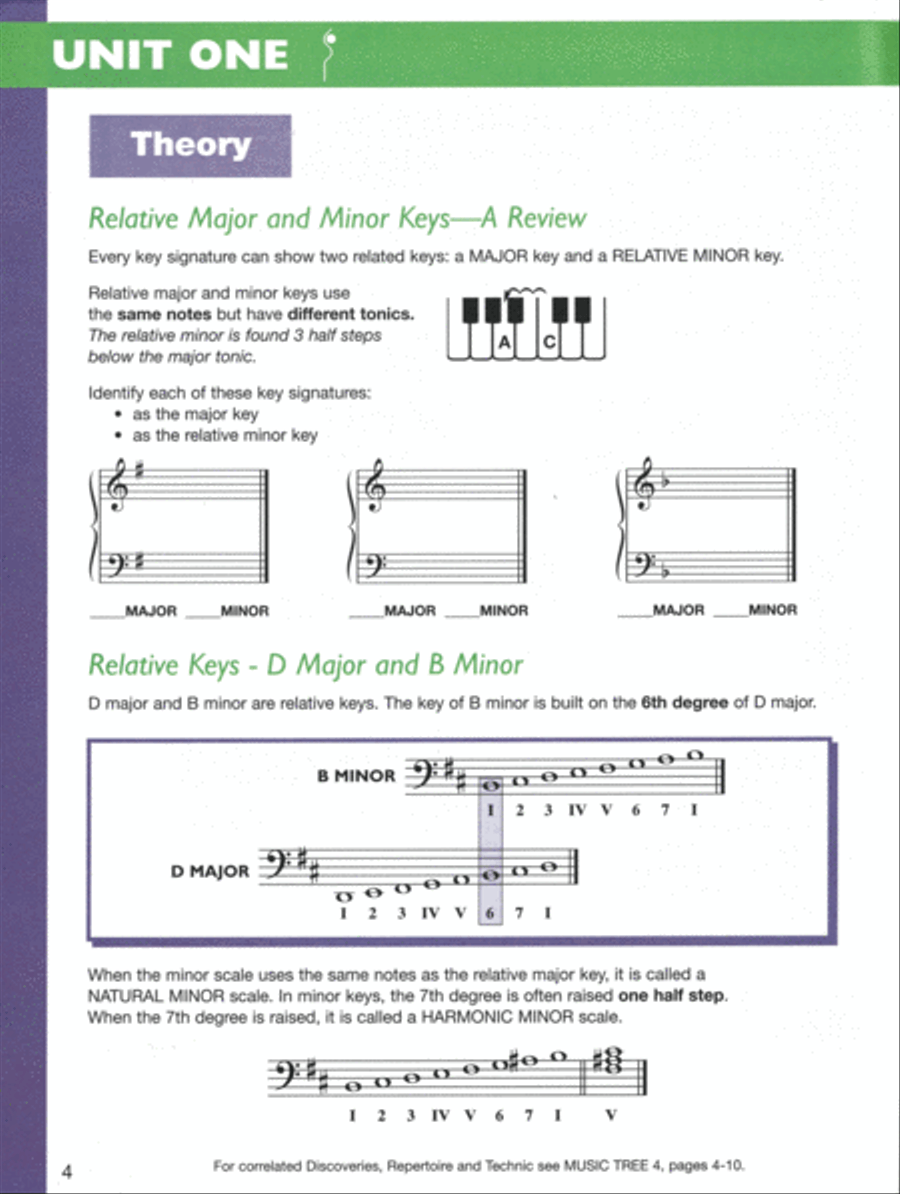 The Music Tree - Part 4 (Activities)