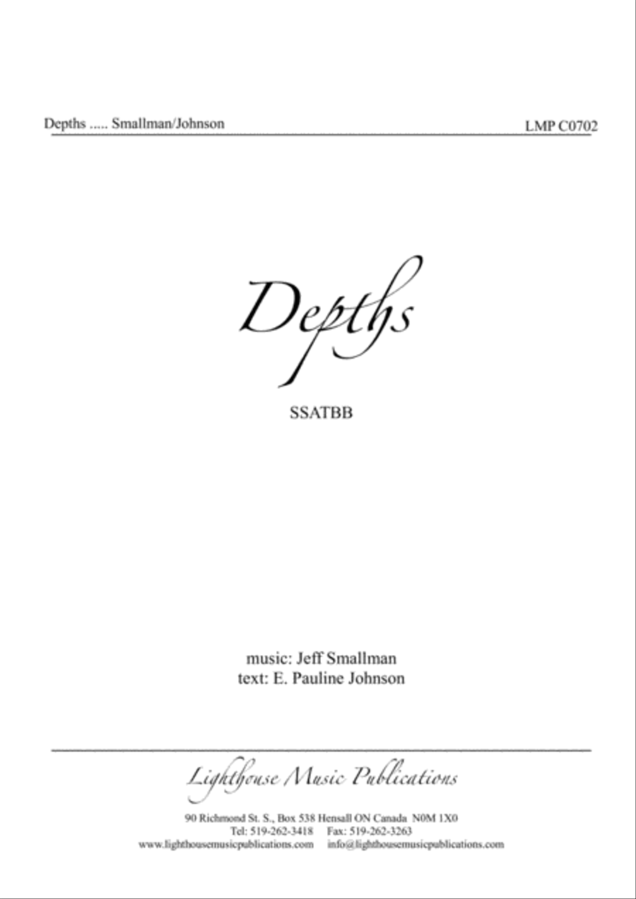 Depths Depths SSATBB scores gallery preview page 2