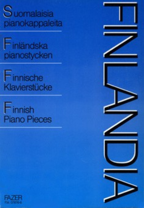 Book cover for Finlandia, Finnish Piano Pieces