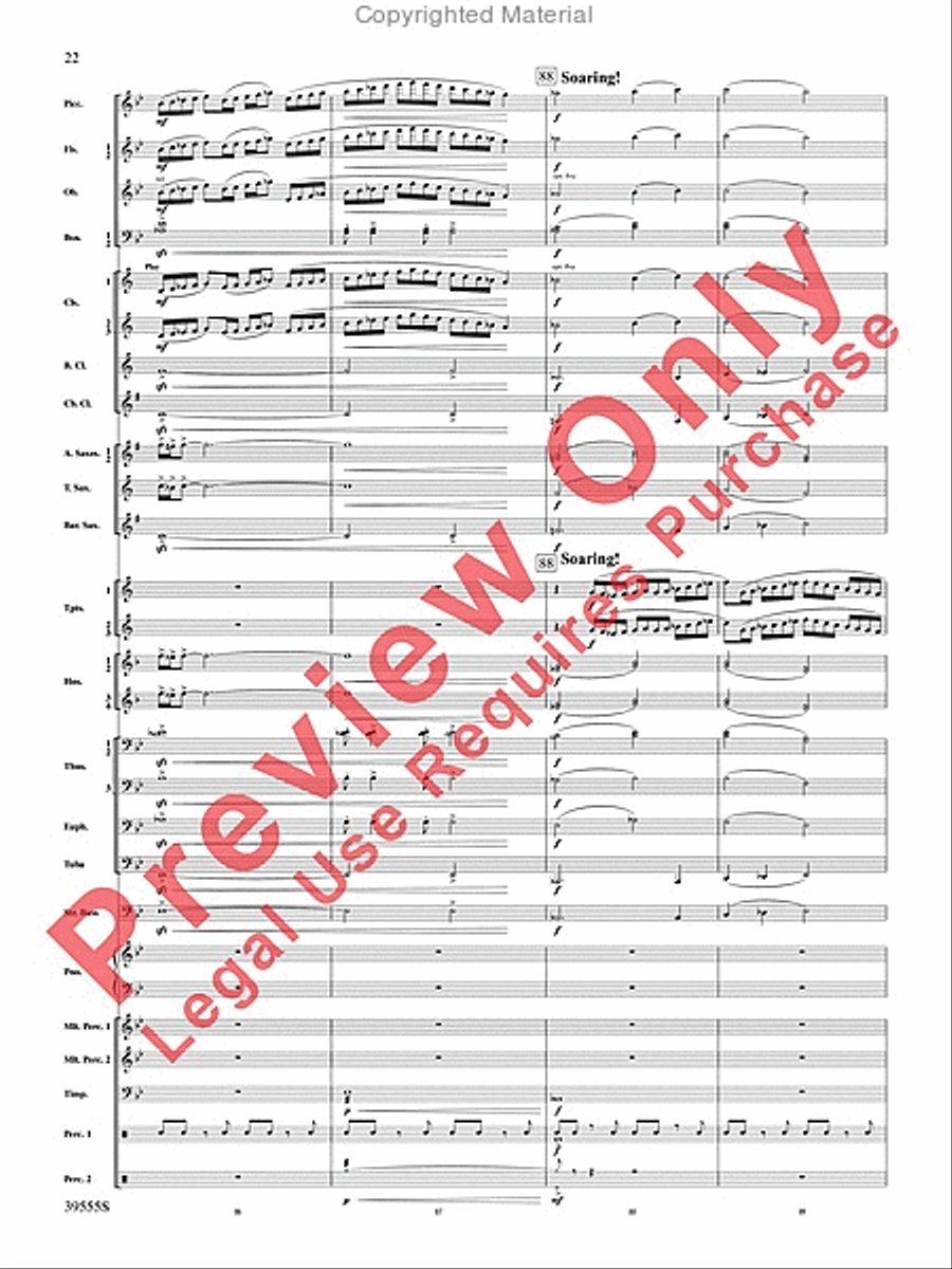And Hope Led Them Home And Hope Led Them Home Concert Band scores gallery preview page 23