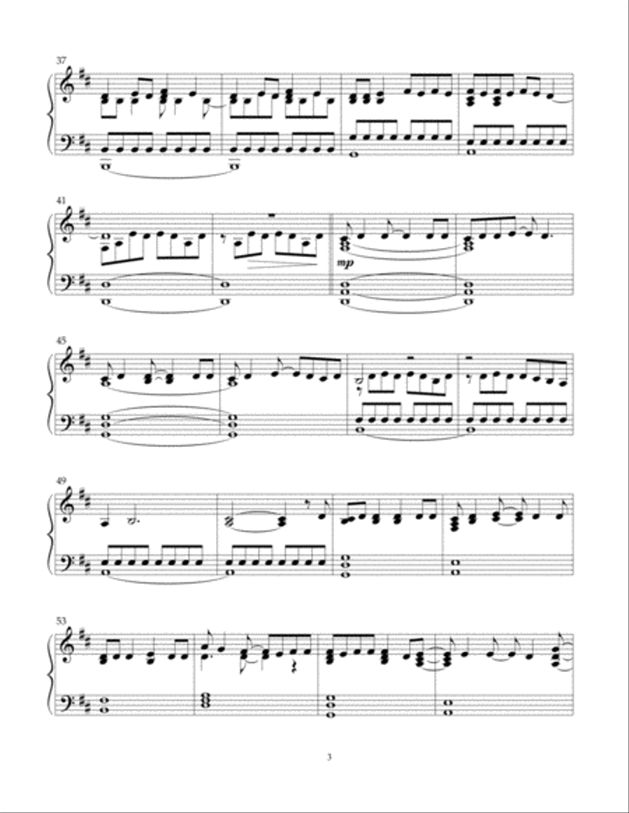 Love Story Piano Solo scores gallery preview page 3