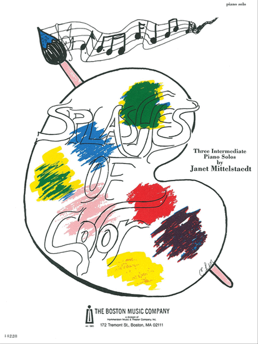 Splash Of Color Piano Accompaniment scores gallery preview page 1
