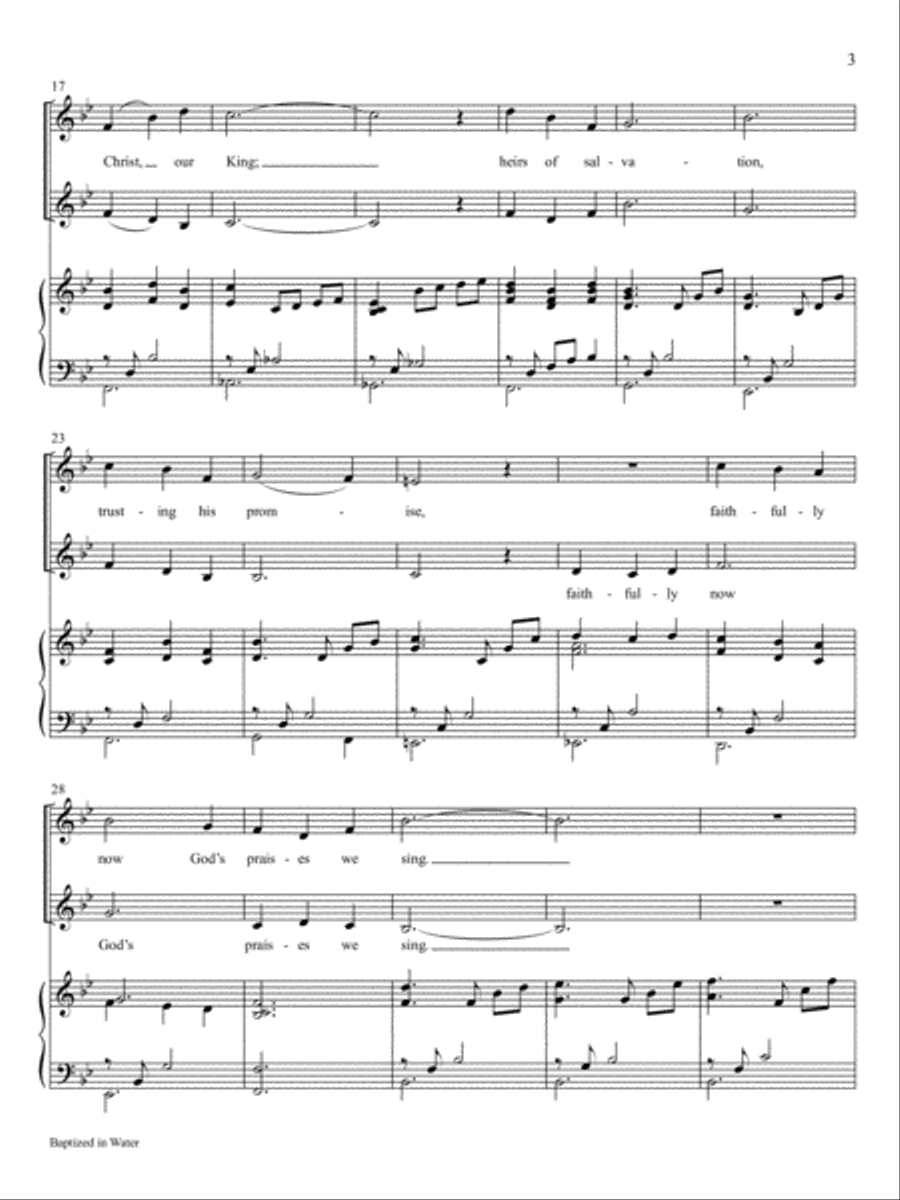 Today's Hymns and Songs for Two Voices, Vol. 2 Vocal Duet scores gallery preview page 3