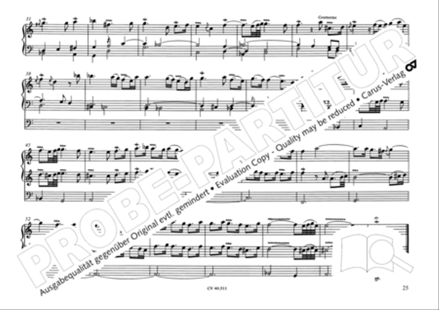 Orgelwerke des 16.-18. Jahrhunderts Piano scores gallery preview page 32
