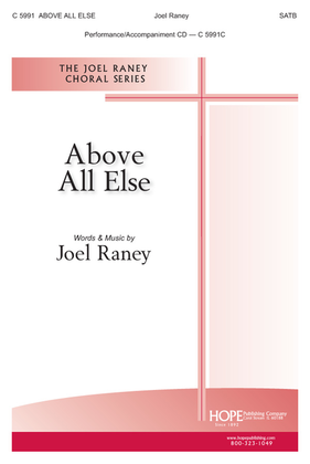 Book cover for Above All Else