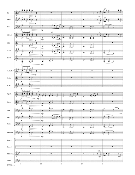 True Colors - Conductor Score (Full Score)