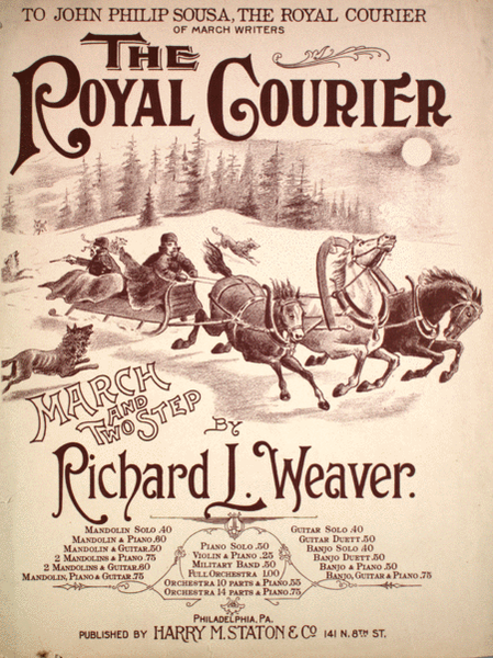 The Royal Courier. March and Two Step