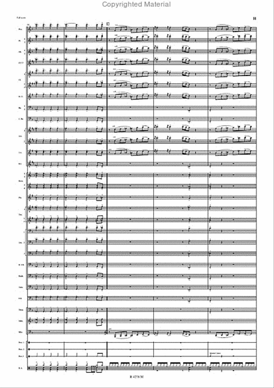 Peter Gun Grade 2 + Peter Gun Grade 2 + Concert Band scores gallery preview page 12
