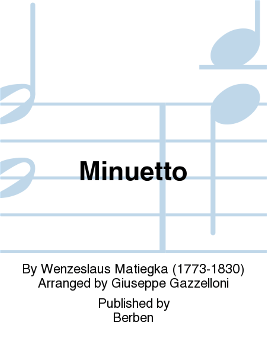 Minuetto Classical Guitar scores gallery preview page 1