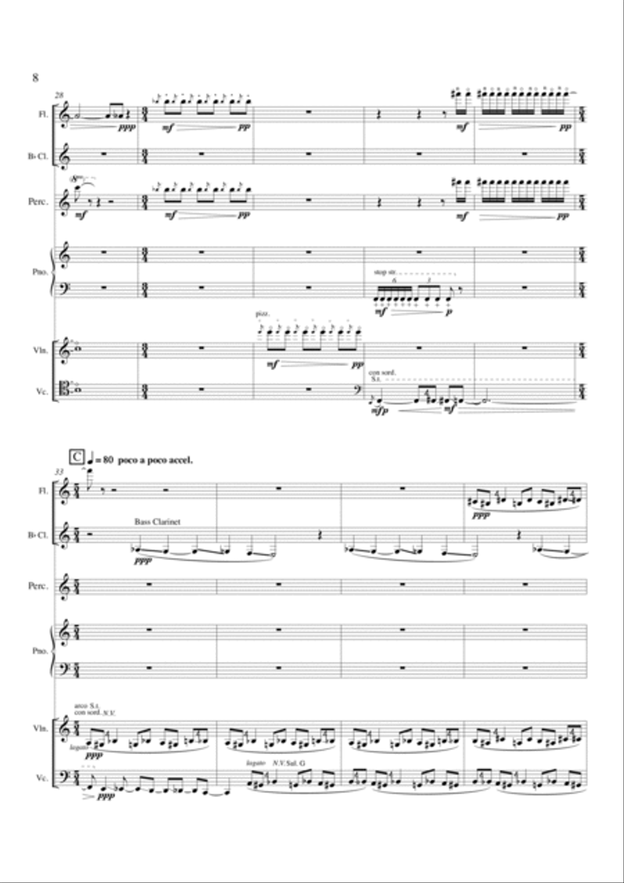 Cloud Earth Cloud Earth Clarinet scores gallery preview page 6