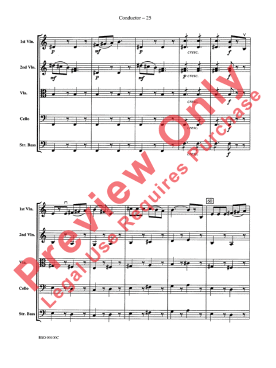 Knightsbridge Suite String Orchestra scores gallery preview page 27