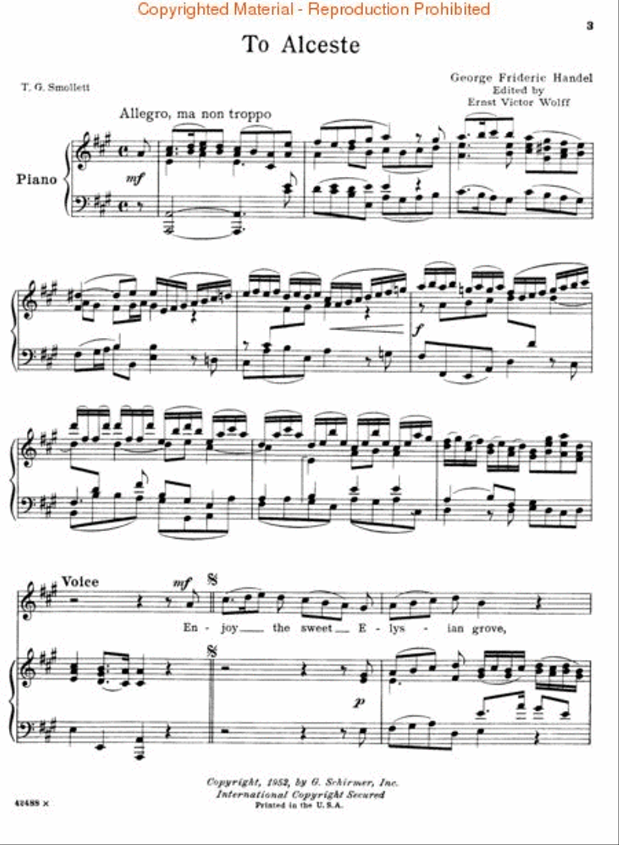15 Arias High Voice scores gallery preview page 3