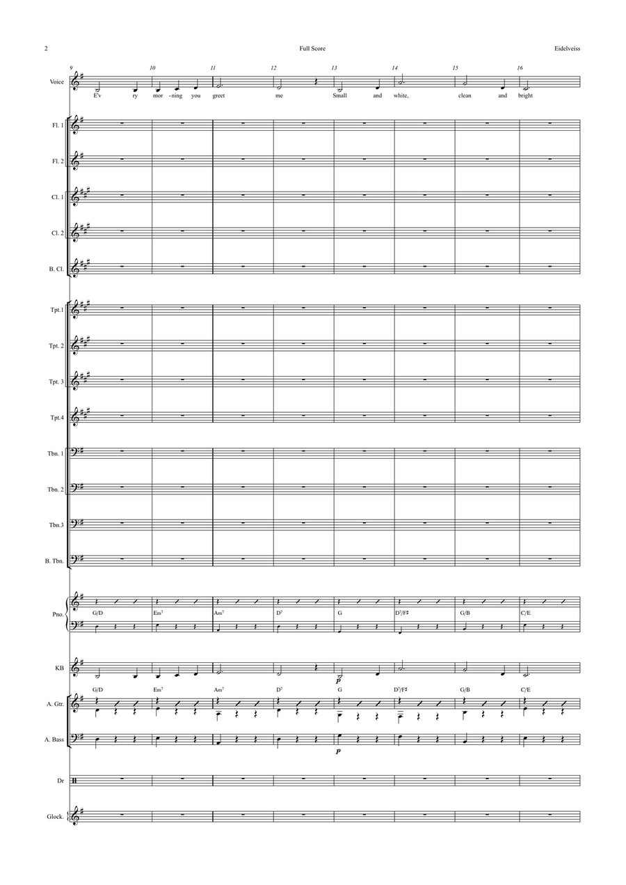 Edelweiss Jazz Ensemble scores gallery preview page 2