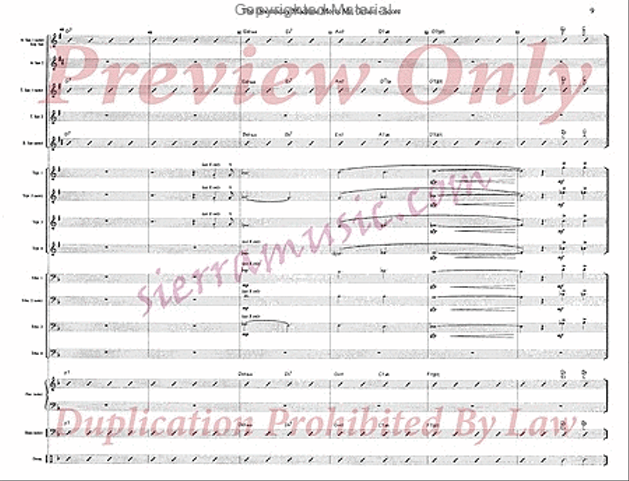 The Doomsday Machine Meets Mr. Gelato Jazz Ensemble scores gallery preview page 10