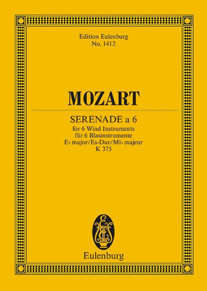 Book cover for Serenade a 6 Eb major