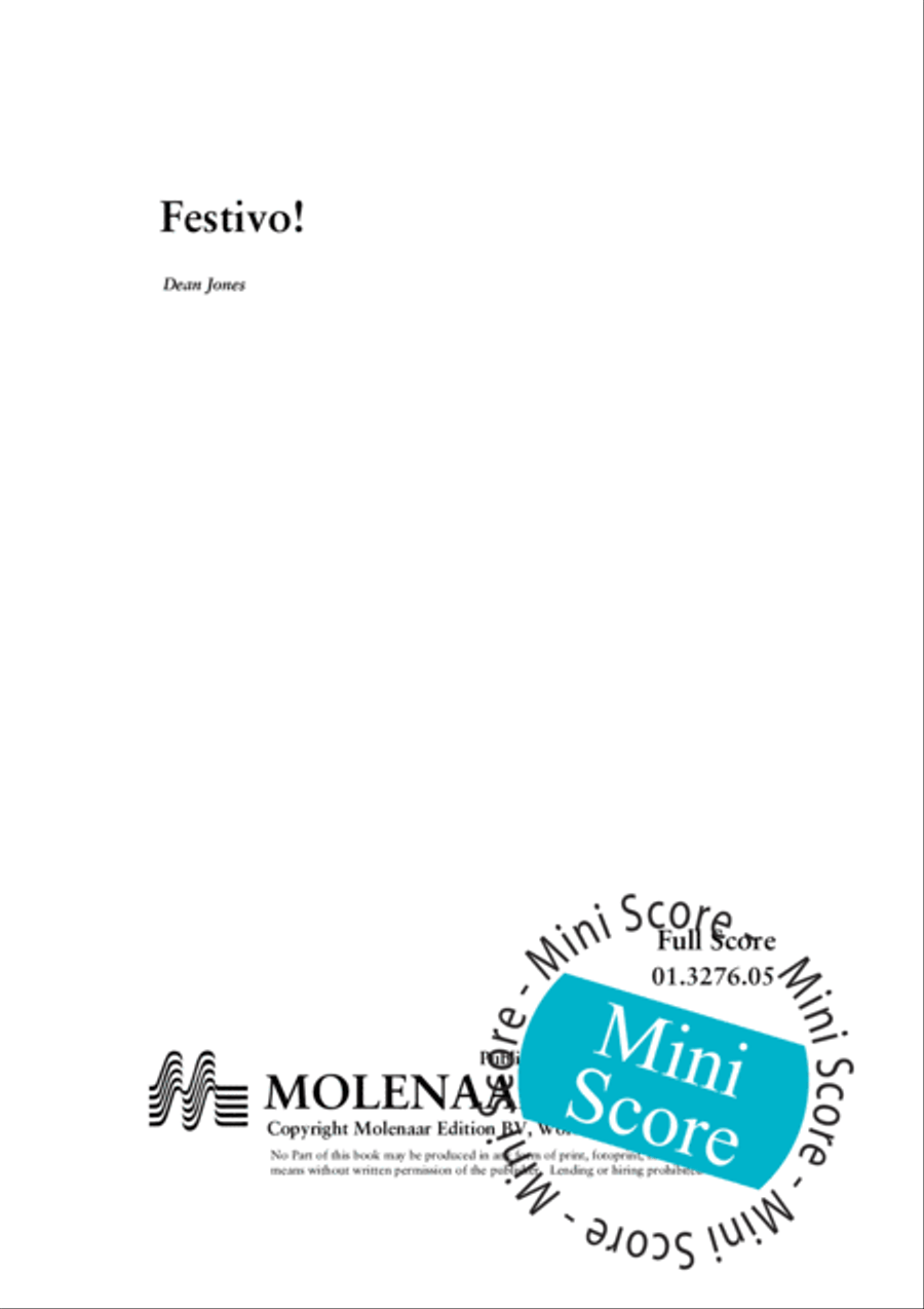 Festivo! Festivo! Concert Band scores gallery preview page 3