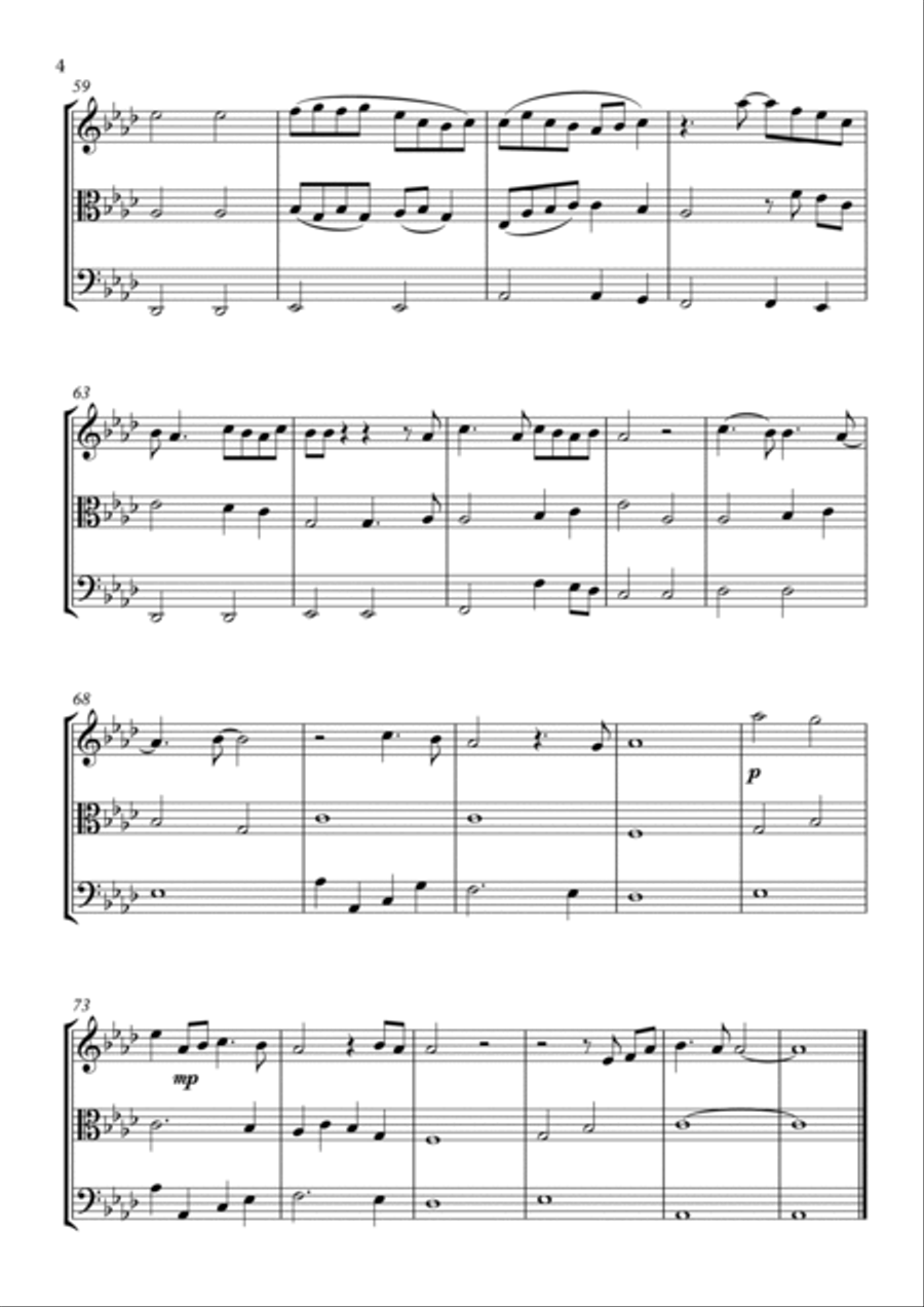 Why I Love You Why I Love You String Trio scores gallery preview page 5