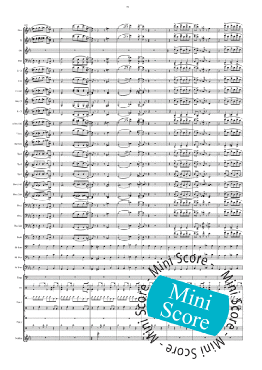Car Concert Band scores gallery preview page 79