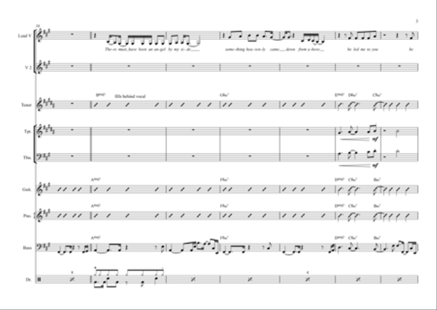 Kiss Of Life Kiss Of Life Jazz Ensemble scores gallery preview page 4