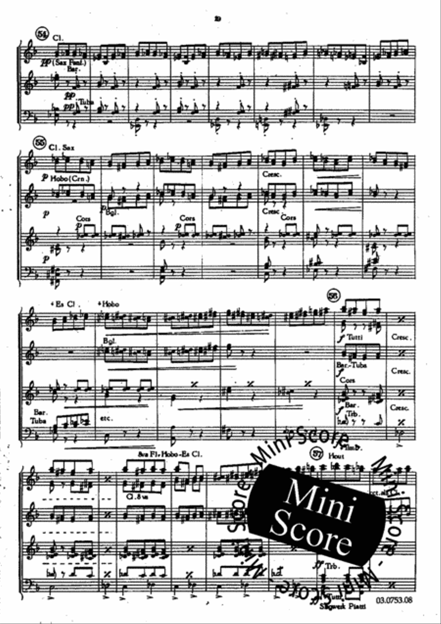 Colas Breugnon Colas Breugnon Concert Band scores gallery preview page 23