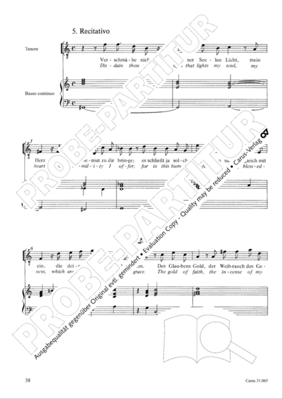 They all shall day come out from Sheba (Sie werden aus Saba alle kommen) TB scores gallery preview page 39