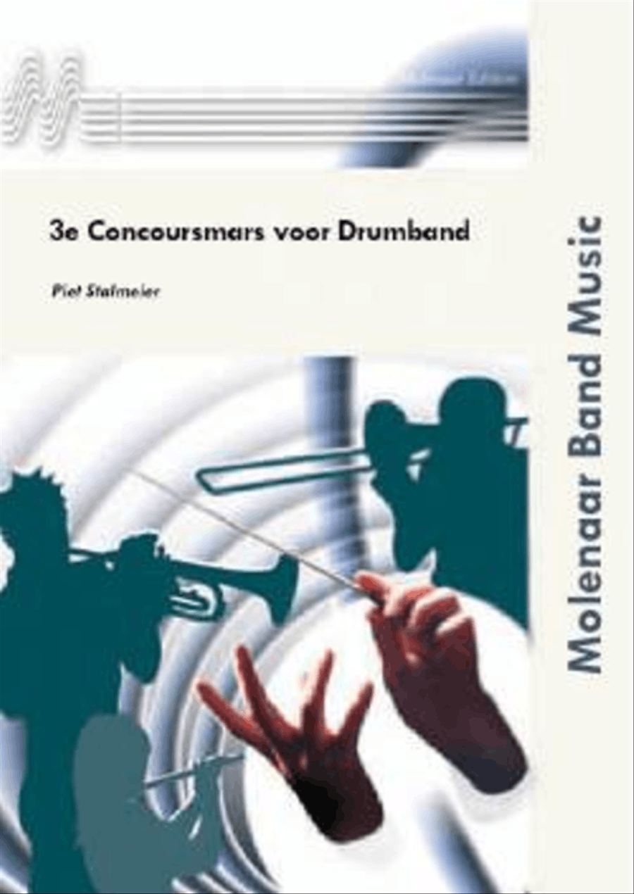 3e Concoursmars voor Drumband Percussion scores gallery preview page 1