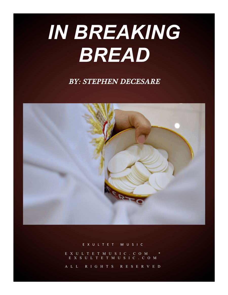 In Breaking Bread In Breaking Bread Vocal Duet scores gallery preview page 1