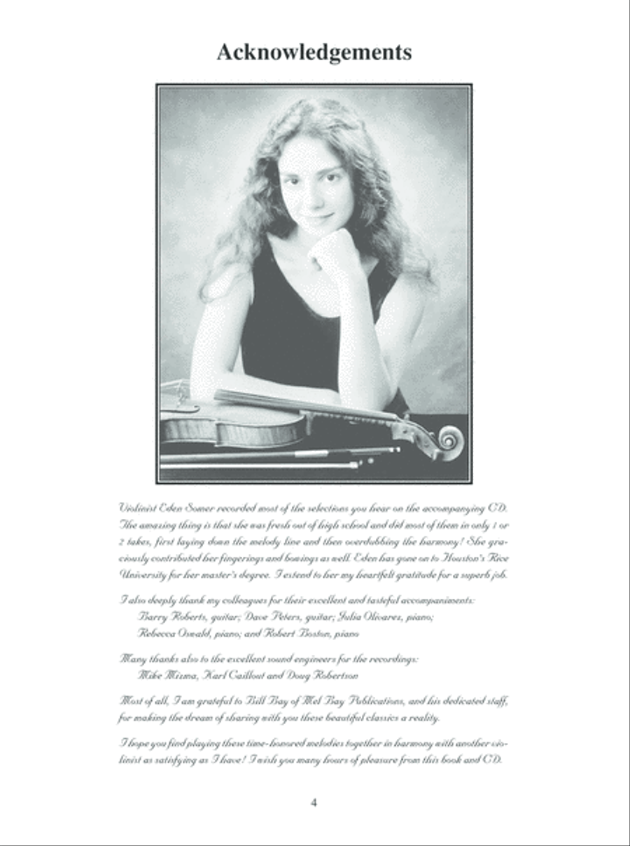 Violin Duet Classics Made Playable String Duet scores gallery preview page 6