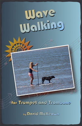 Book cover for Wave-Walking, for Trumpet and Trombone Duet