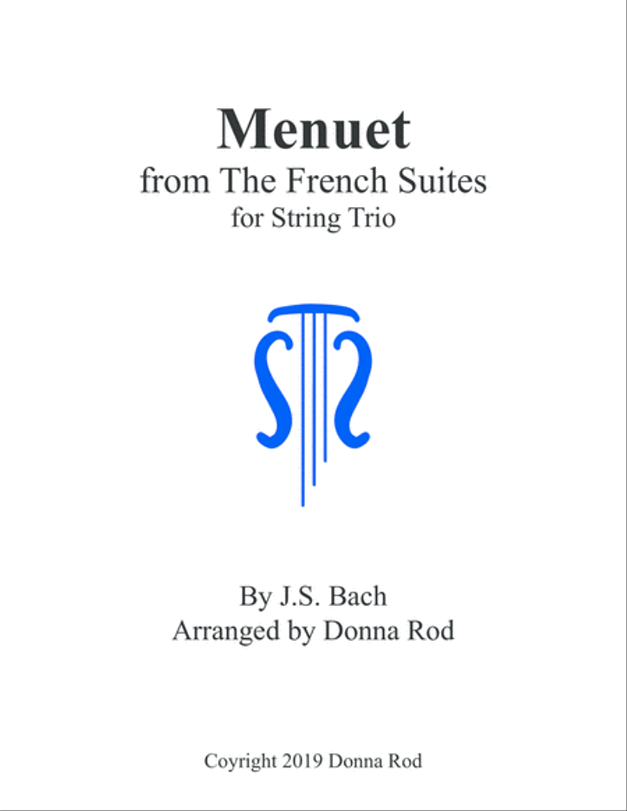 Menuet String Trio scores gallery preview page 1