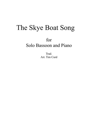 Book cover for The Skye Boat Song. For Solo Bassoon and Piano