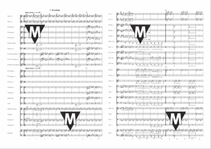 A Little Suite of Horror Concert Band scores gallery preview page 10