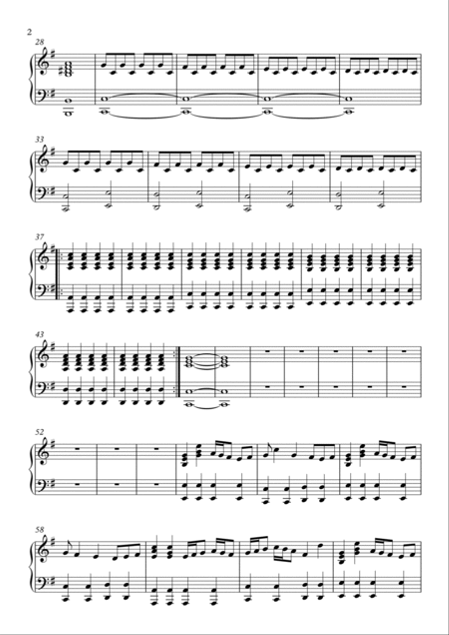 Francesca Piano Solo scores gallery preview page 2