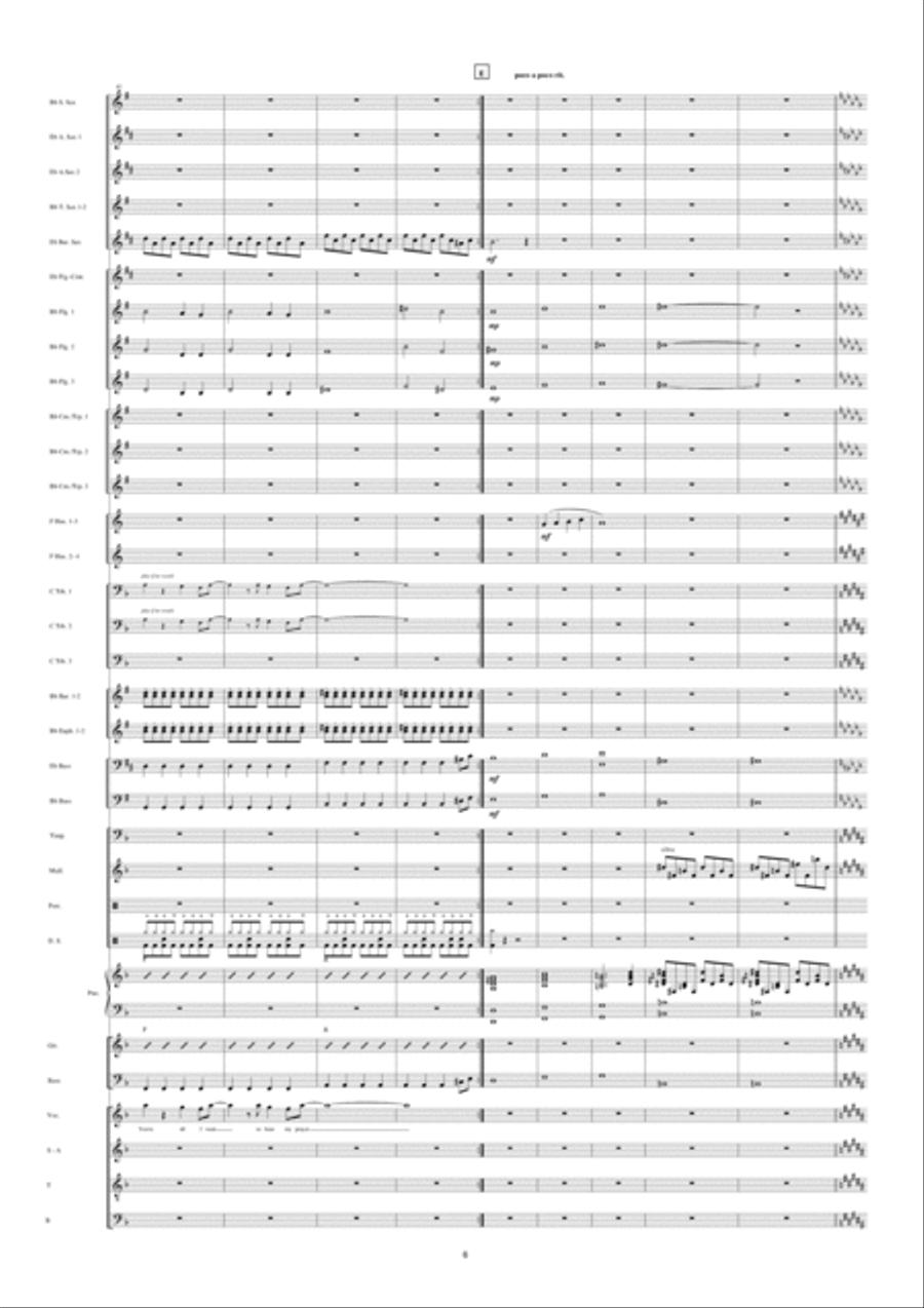 Eloise Fanfare Band scores gallery preview page 7