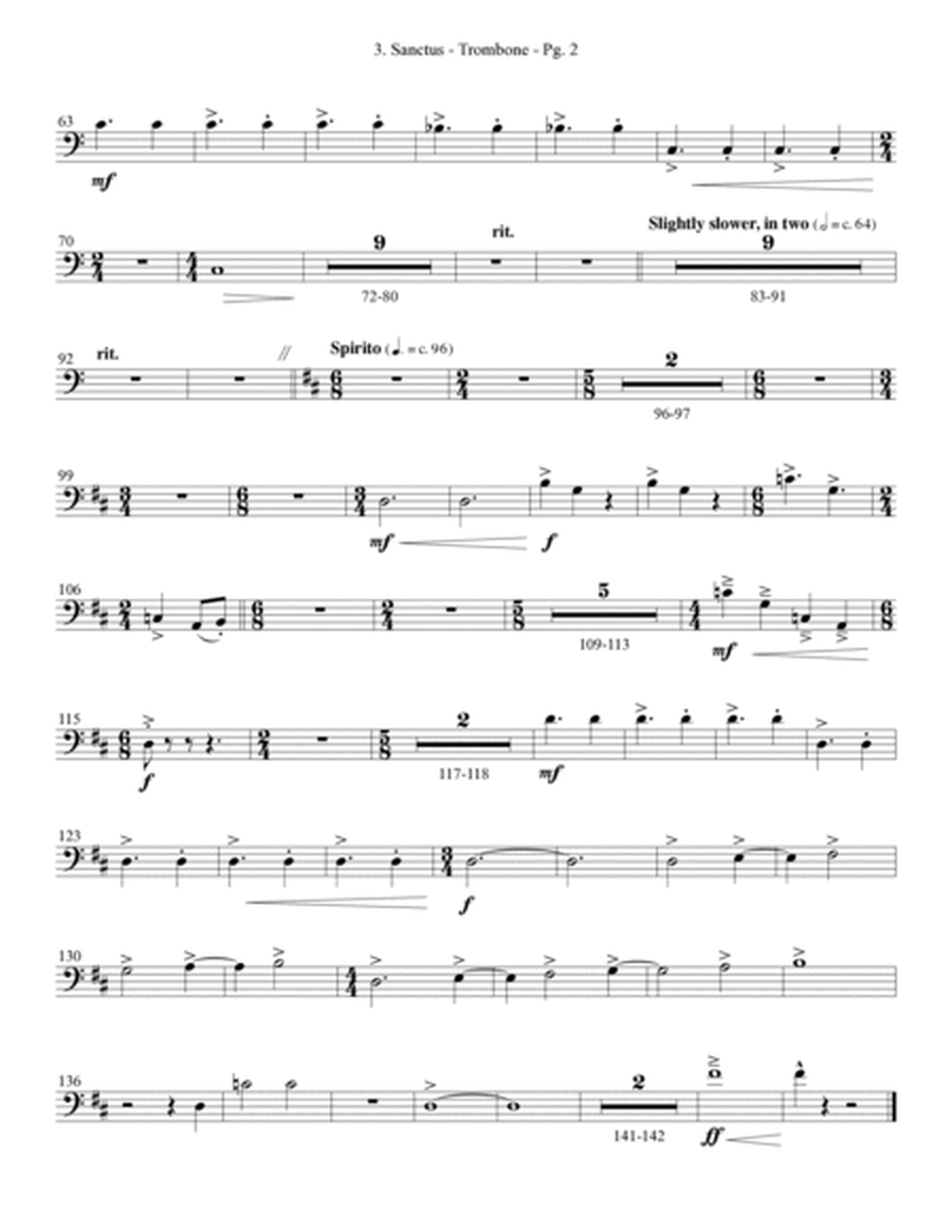 Requiem (Chamber Orchestra) - Trombone
