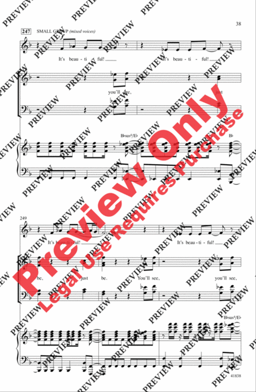 Kinky Boots - SoundTrax CD (CD only) Choir scores gallery preview page 37