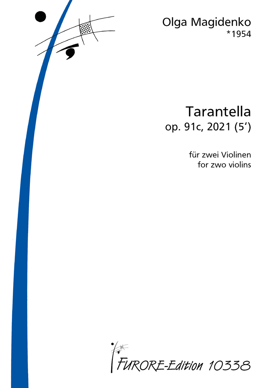 Tarantella für 2 Violinen Violin Solo scores gallery preview page 1
