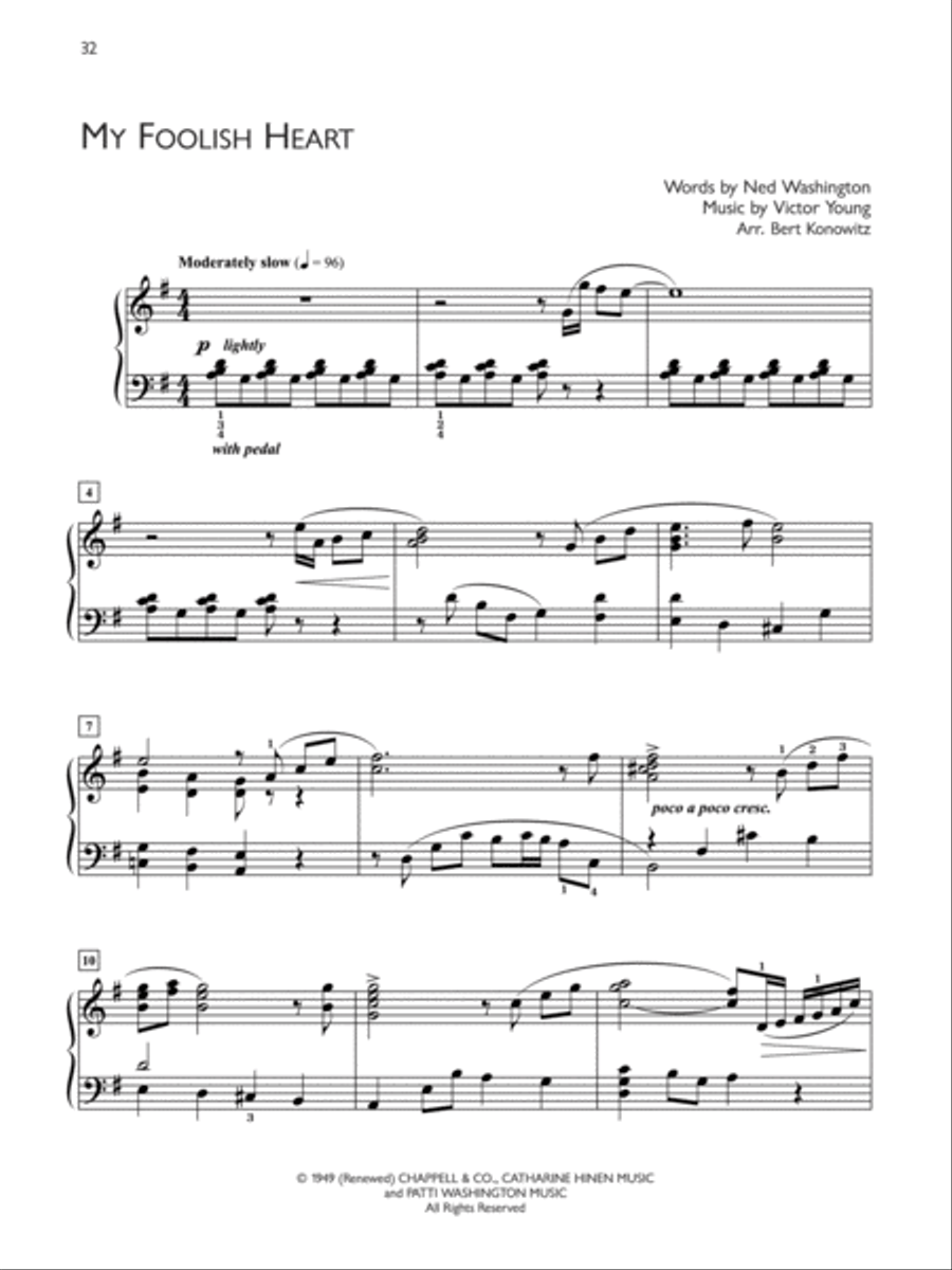 Popular Performer 1940s Piano Solo scores gallery preview page 5