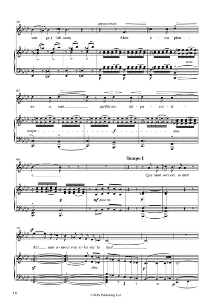 Sur les lagunes (Lamento), Op. 7 No. 3 (E-flat minor)