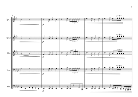 Lithuanian National Anthem for Brass Quintet (MFAO World National Anthem Series) image number null