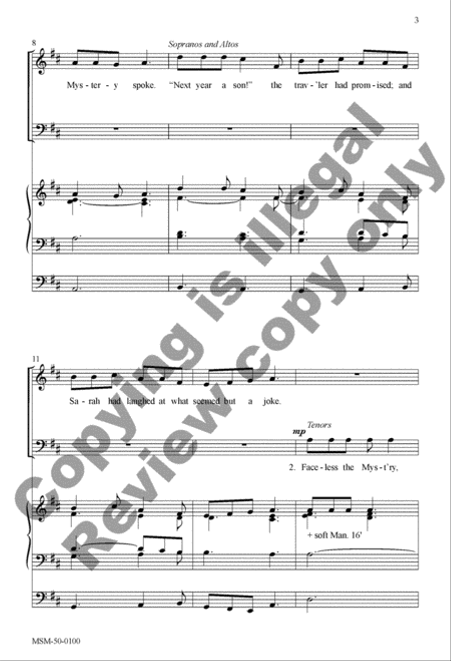 Advent Carol Divisi scores gallery preview page 3