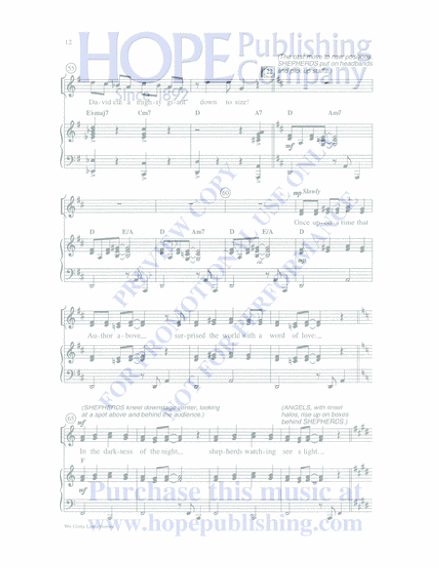 Once Upon a Parable Unison Choir scores gallery preview page 12